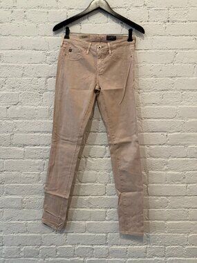 AG The Legging Super Skinny Jeans Blush Pink 26R
